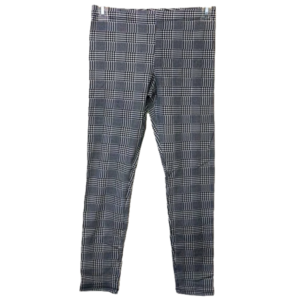 ARIZONA JEAN CO. Black & White Abstract Design Leggings